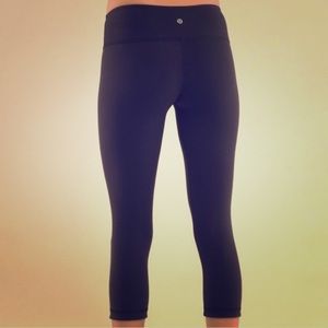 Lululemon Wonder Under, 3/4 length crop